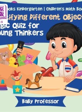 海外直订Identifying Different Objects - Logic Quiz for Young Thinkers - Math Books Kinde 识别不同的对象-年轻思想家