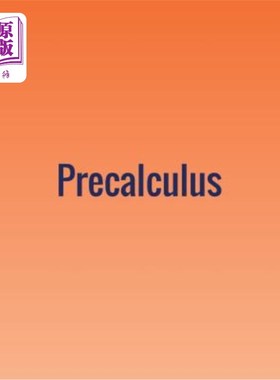 海外直订Precalculus 前卵丘
