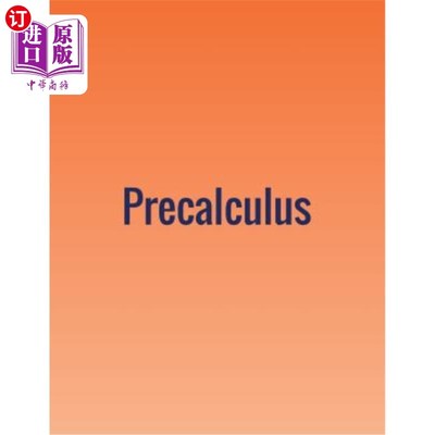 海外直订Precalculus 前卵丘