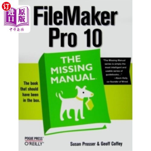 海外直订FileMaker Pro 10: The Missing Manual
