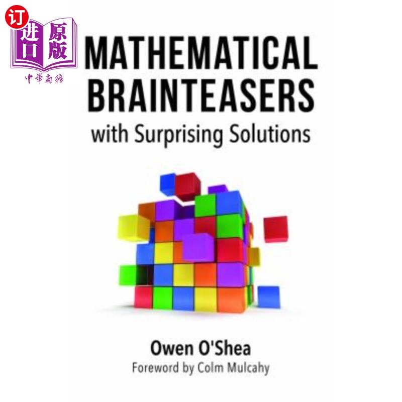 海外直订Mathematical Brainteasers with Surprising Solutions 具有惊人解决方案的数学脑筋急转弯