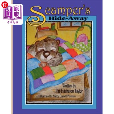 海外直订Scamper's Hide-Away 蹦蹦跳跳的躲到一边