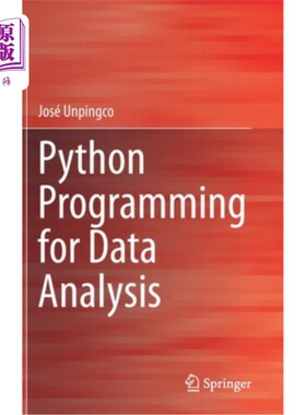 海外直订Python Programming for Data Analysis 用于数据分析的Python编程