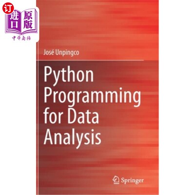 海外直订Python Programming for Data Analysis 用于数据分析的Python编程