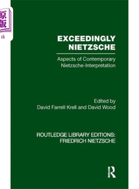 海外直订Exceedingly Nietzsche 极其尼采