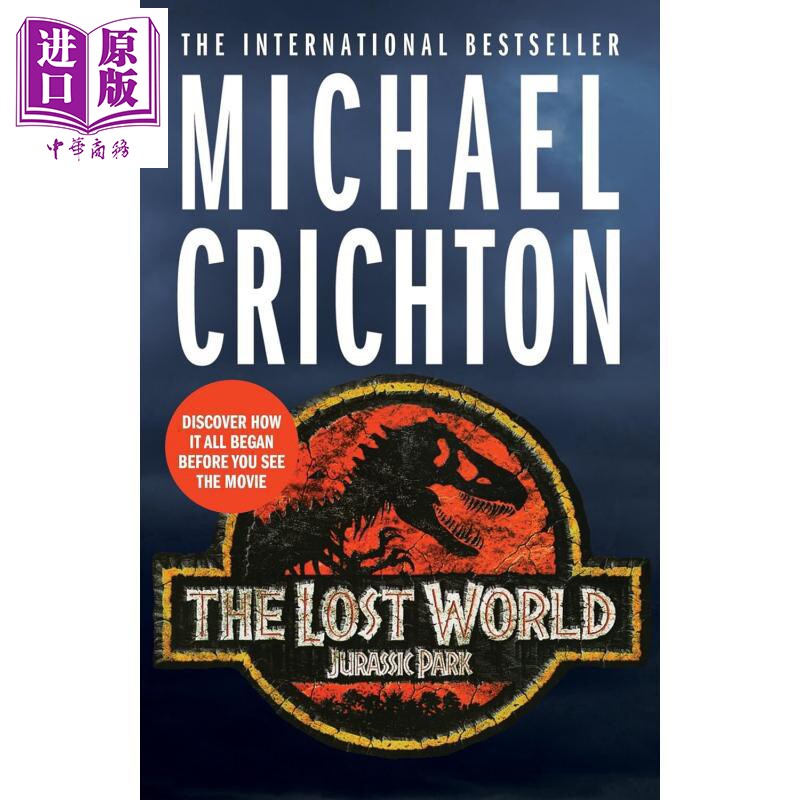 失落的世界 侏罗纪公园续集 The Lost World Jurassic Park 2 英文原版 Michae Crichton 科幻惊悚小说【中商原版】 - 实物图