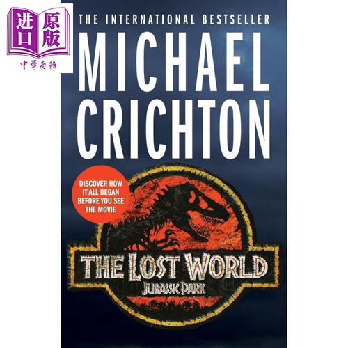 失落的世界 侏罗纪公园续集 The Lost World Jurassic Park 2 英文原版 Michae Crichton 科幻惊悚小说【中商原版】