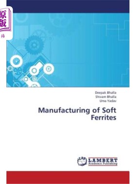 海外直订Manufacturing of Soft Ferrites 软磁铁氧体的制造