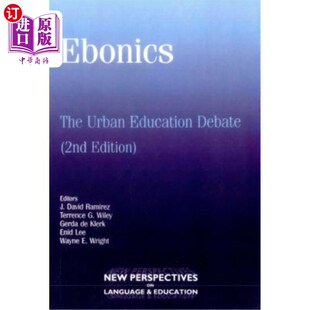海外直订Ebonics: The Urban Educational Debate Ebonics:城市教育辩论