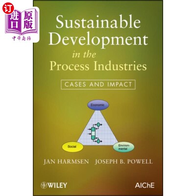 海外直订Sustainable Development in the Process Industrie... 过程工业的可持续发展-案例和影响