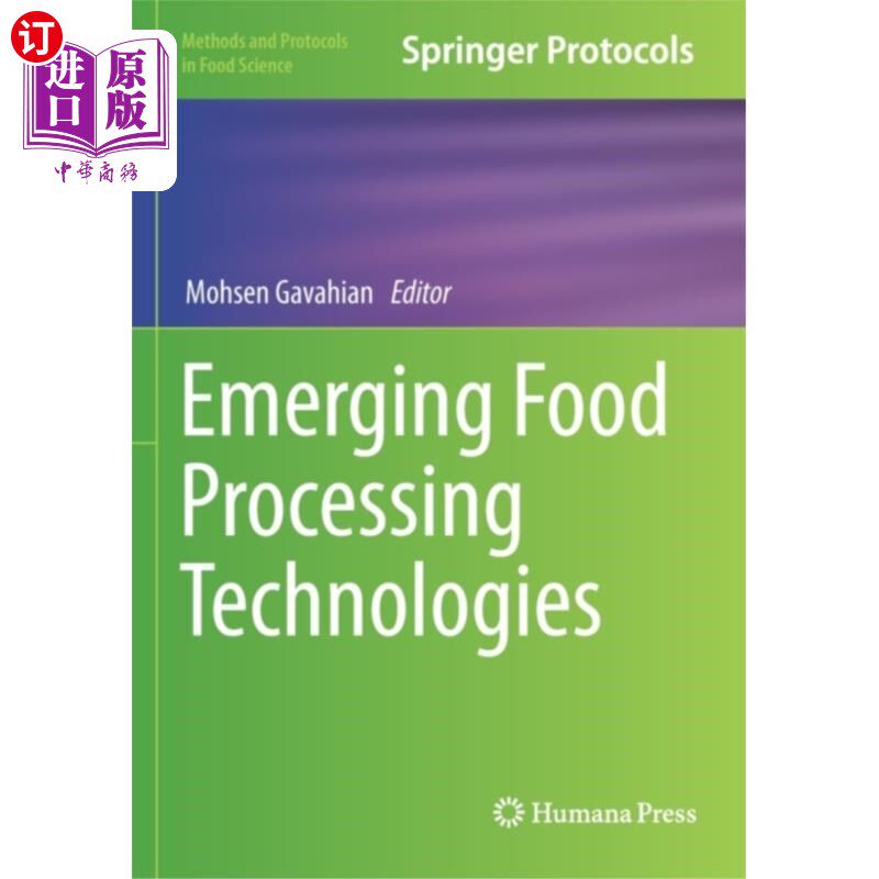 海外直订Emerging Food Processing Technologies 新兴食品加工技术