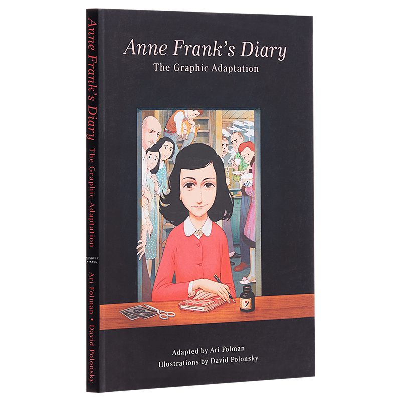 预售 Anne Franks Diary 英文原版 安妮日记(彩图版)【中商原版】