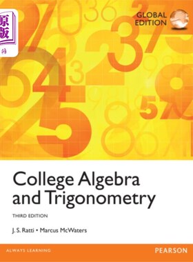 海外直订College Algebra and Trigonometry, Global Edition 大学代数和三角，全球版