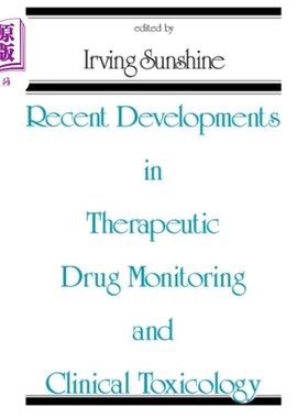 海外直订医药图书Recent Developments in Therapeutic Drug Monitori... 治疗药物监测和临床毒理学的最新进展
