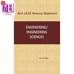 海外直订Best Ucas Personal Statement: Engineering/Engineering Sciences 最佳UCAS个人声明：工程/工程科学