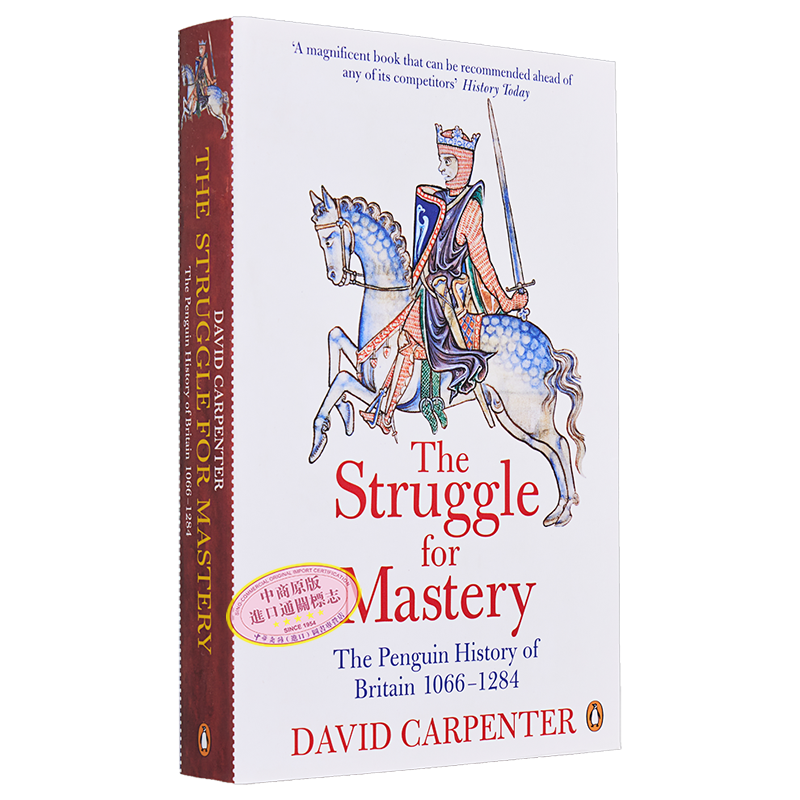 预售 企鹅英国史 英国 1066-1284 英文原版 The Penguin History of Britain The Struggle for Mastery Carpenter【中商原版】