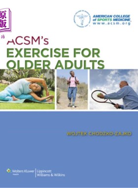 海外直订医药图书Acsm's Exercise for Older Adults Acsm的老年人运动