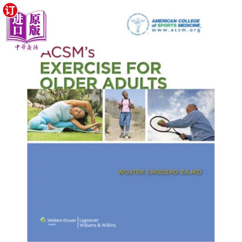 海外直订医药图书Acsm's Exercise for Older Adults Acsm的老年人运动