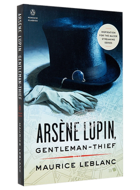 莫里士卢布朗 怪盗绅士及其他故事 Arsene Lupin  Gentleman Thief  Penguin Classics 英文原版 Maurice Leblanc【中商原版?