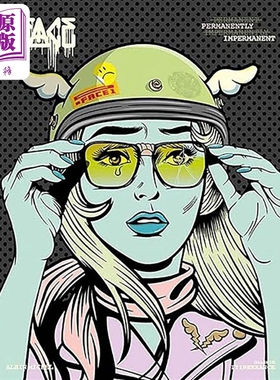 D*Face Impermanently Permanent 进口艺术 英国街头艺术家D*Face Albin Michel【中商原版】