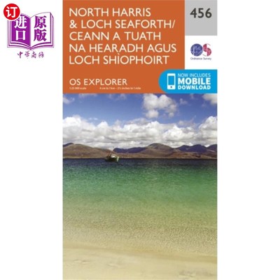 海外直订North Harris and Loch Seaforth/Ceann a Tuath Na ... 北哈里斯和西福斯湖/北岬角和悉尼湖