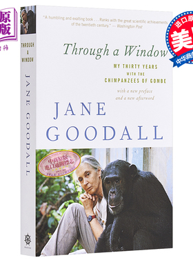 预售 珍 古道尔 大地的窗口 豆瓣阅读 英文原版 Through a Window Jane Goodall【中商原版】