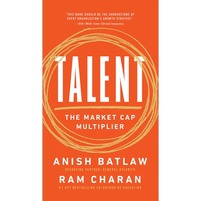 现货 人才 市值乘数 Talent The Market Cap Multiplier 英文原版 Charan Ram 励志 提升 企业 管理 商业 经济【中商原版】