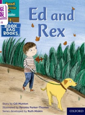 海外直订Read Write Inc. Phonics: Purple Set 2 Book Bag B... Read Write公司拼读:紫色套装2书包第10册Ed和Rex
