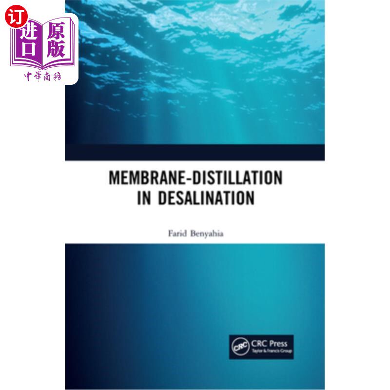 海外直订Membrane-Distillation in Desalination 在膜蒸馏海水淡化