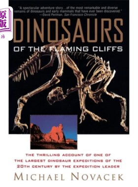 海外直订Dinosaurs of the Flaming Cliff 火焰崖的恐龙