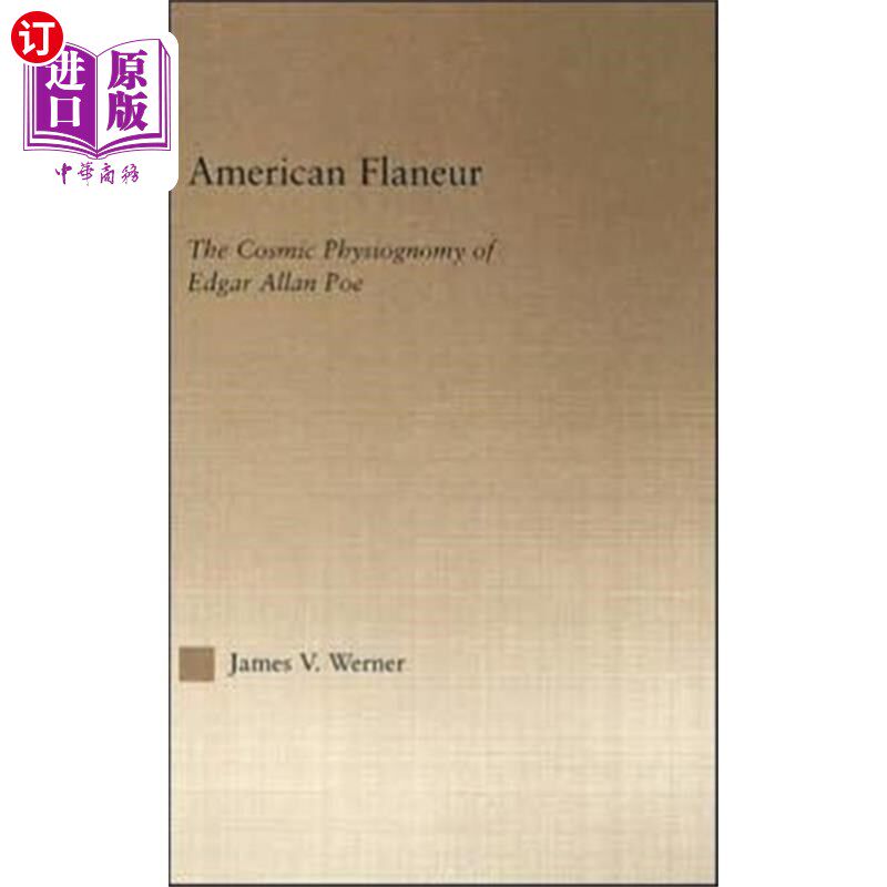 海外直订American Flaneur 美国的浪荡子