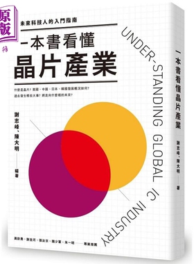 一本书看懂晶片产业：给未来科技人的入门指南 港台原版 谢志峰 早安财经文化  经济科技趋势【中商原版】