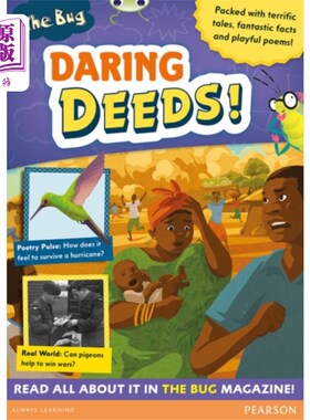海外直订Bug Club Pro Guided Y4 Daring Deeds 虫子俱乐部专业指导Y4勇敢的行为
