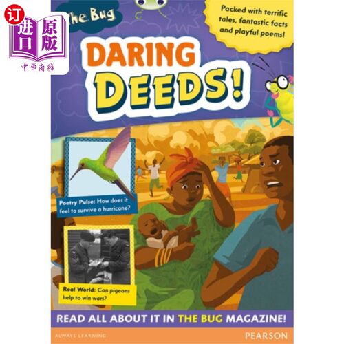 海外直订Bug Club Pro Guided Y4 Daring Deeds 虫子俱乐部专业指导Y4勇敢的行为