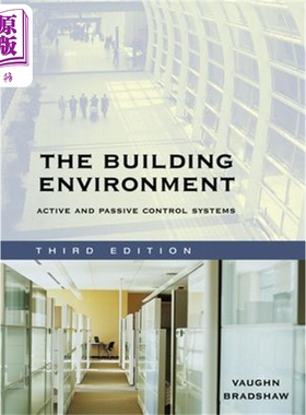 建筑物环境 第3版 英文原版 The Building Environment Third Edition Vaughn Bradshaw【中商原版】