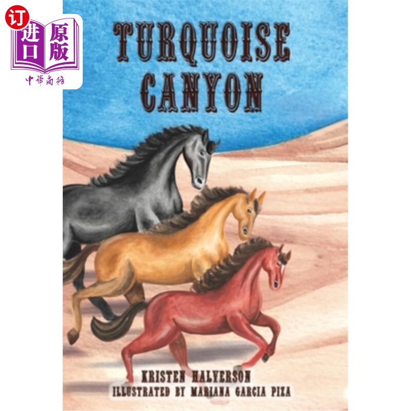 海外直订Turquoise Canyon 蓝绿色的峡谷