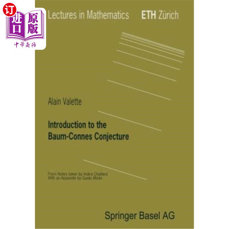 海外直订Introduction to the Baum-Connes Conjecture 鲍姆康纳斯猜想导论