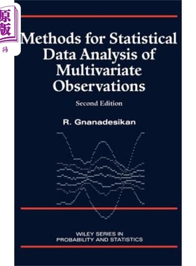 现货 Methods for Statistical Data Analysis of Multivariate Observations (Revised) R. Gnanadesikan