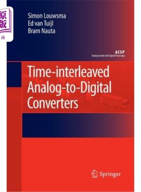 海外直订Time-Interleaved Analog-To-Digital Converters 时间交错模数转换器