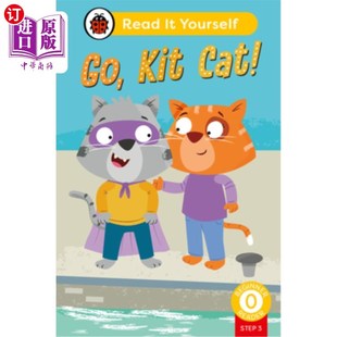 Step Kit Phonics Reader Pho 海外直订Go Beginner Cat Level Yourself Read
