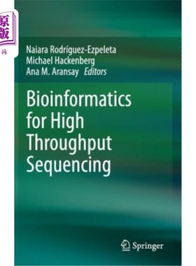 海外直订Bioinformatics for High Throughput Sequencing 高通量测序的生物信息学