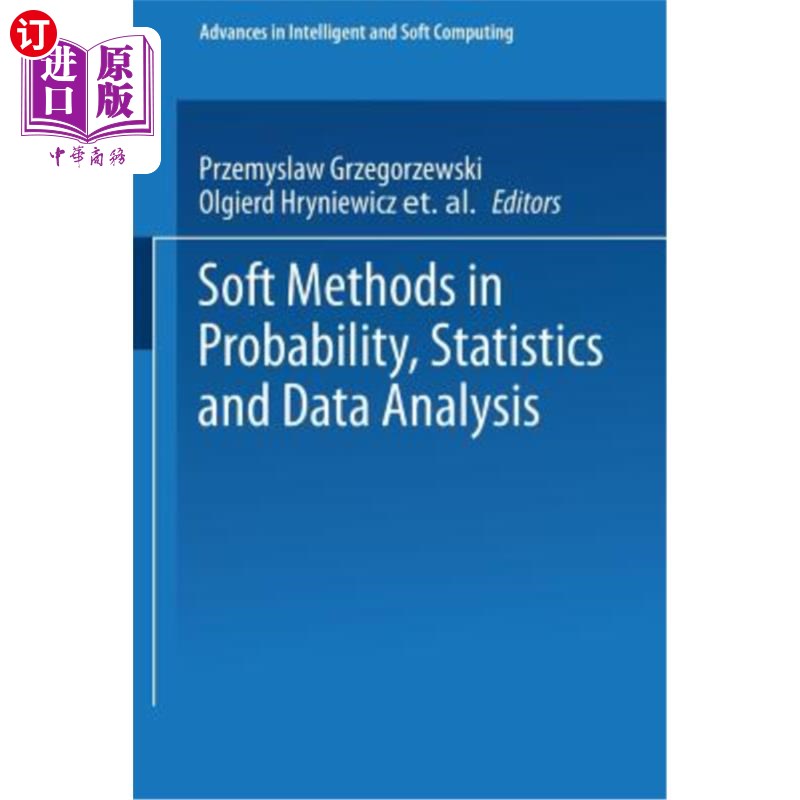 海外直订Soft Methods in Probability, Statistics and Data Analysis 概率、统计和数据分析中的软方法