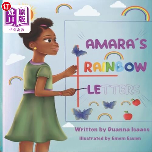 海外直订Amara's rainbow letters (Caribbean English version): Discovering Letters Through 阿玛拉的彩虹字母（加勒比英