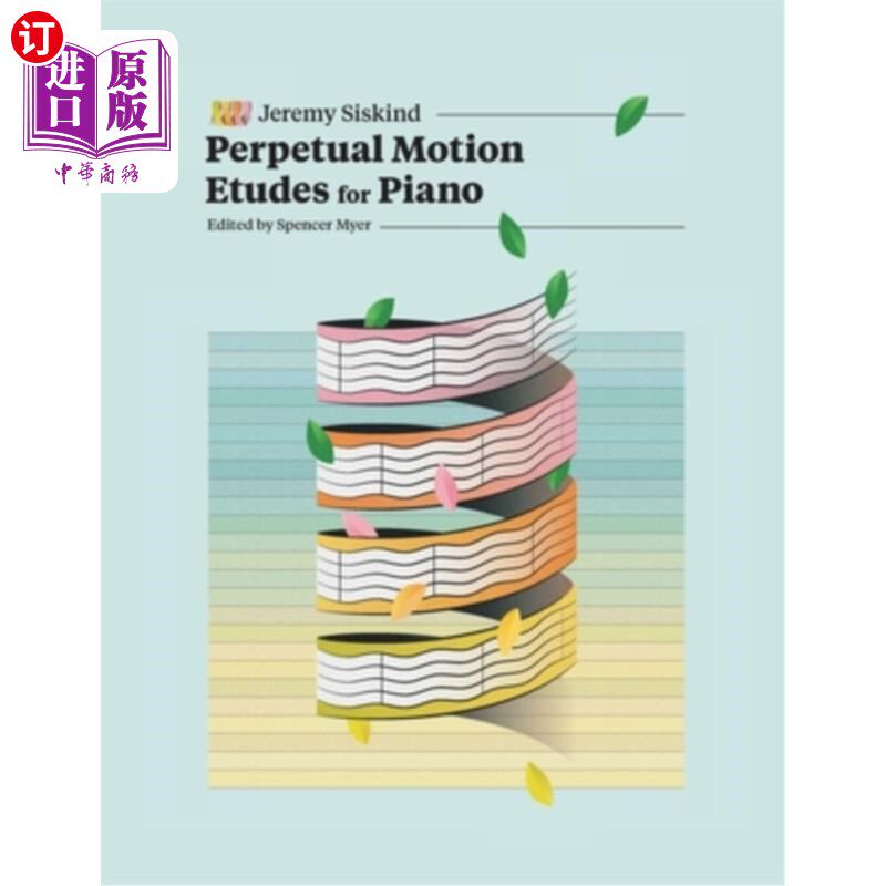 海外直订Perpetual Motion Etudes for Piano 钢琴永动机练习曲