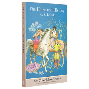 纳尼亚传奇 第3部 经典封面平装 能言马与男孩 Pauline Baynes插图 The Chronicles of Narnia 3 英文原版 C S Lewis【中商原