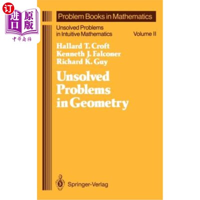 海外直订Unsolved Problems in Geometry: Unsolved Problems in Intuitive Mathematics 几何未解问题：直觉数学未解问题