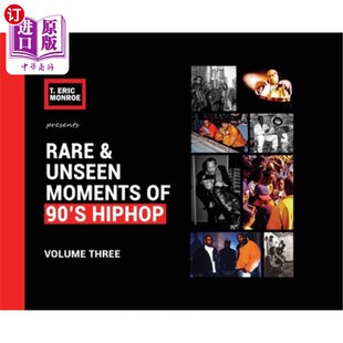 Hiphop 海外直订Rare Volume 罕见和未见时刻 Moments 90年代嘻哈音乐 Unseen 第三卷 Three