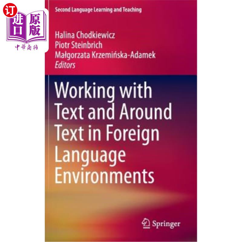 海外直订Working with Text and Around Text in Foreign Language Environments 在外语环境中使用文本和围绕文本工作