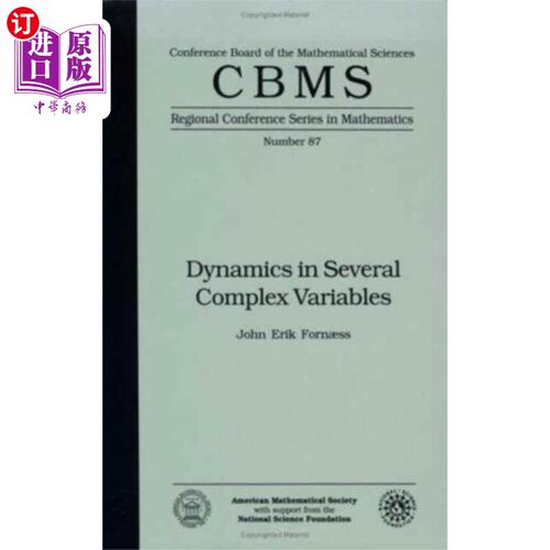 海外直订Dynamics in Several Complex Variables 几个复杂变量中的动力学