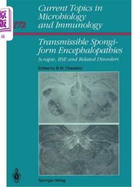海外直订医药图书Transmissible Spongiform Encephalopathies:: Scrapie, Bse and Related Human Disor 传染性海绵状脑病: